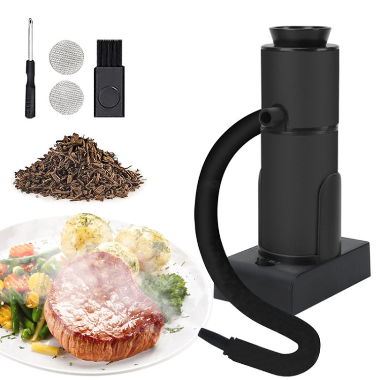 SK303 Upgrade Model Black Kitchen Tool Handheld Smoke Detector Household Molecular Dishes Steak Salmon Smoker