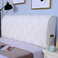 Bedside All-Inclusive Anti-Collision Quilted Thick Fabric Protective Cover, Size: 60x120cm(Dutch Velvet Beige)