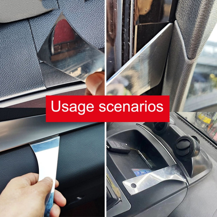 Automotive Metal Hard Cockpit Disassembly Door Panel Repair Stainless Steel Cocktail Tool(2mm Thick)