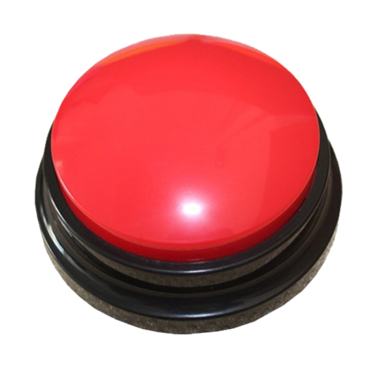 Pet Communication Button Dog Vocal Box Recording Vocalizer, Style: Recording Model(Red)