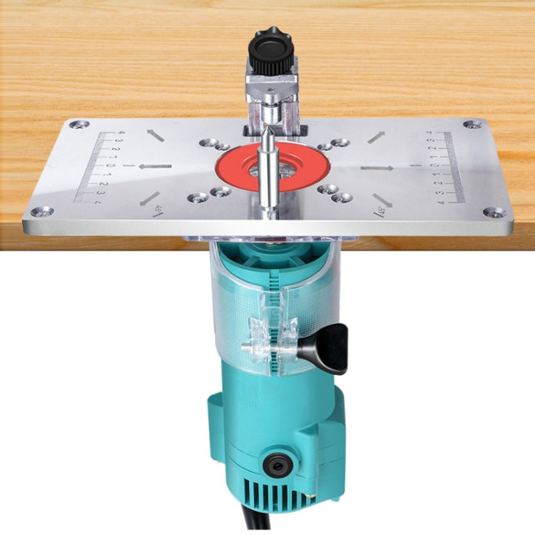 Woodworking Engraving Machine Slotted Flip Board(Black)