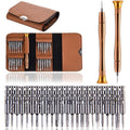 25 In 1 Screwdriver Batch Set Mobile Phone Notebook Repair Tool(Brown)