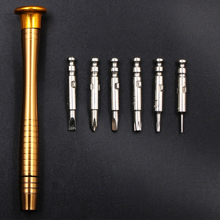 25 In 1 Screwdriver Batch Set Mobile Phone Notebook Repair Tool(Brown)