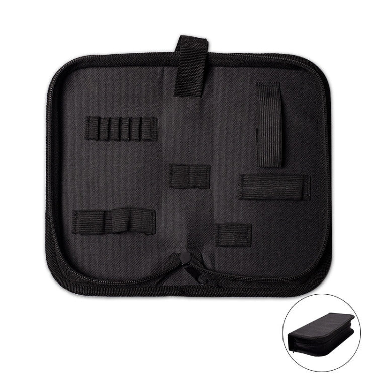 Zipper Storage Package Portable Multi-Function Tool Storage Bag, Style: A Canvas
