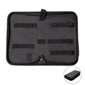 Zipper Storage Package Portable Multi-Function Tool Storage Bag, Style: E Leather+Canvas