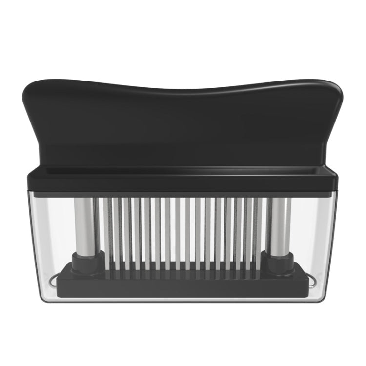 10B48 Tenderizer Pin Meat Looser 48 Pin Stainless Steel Meat Hammer(Black)