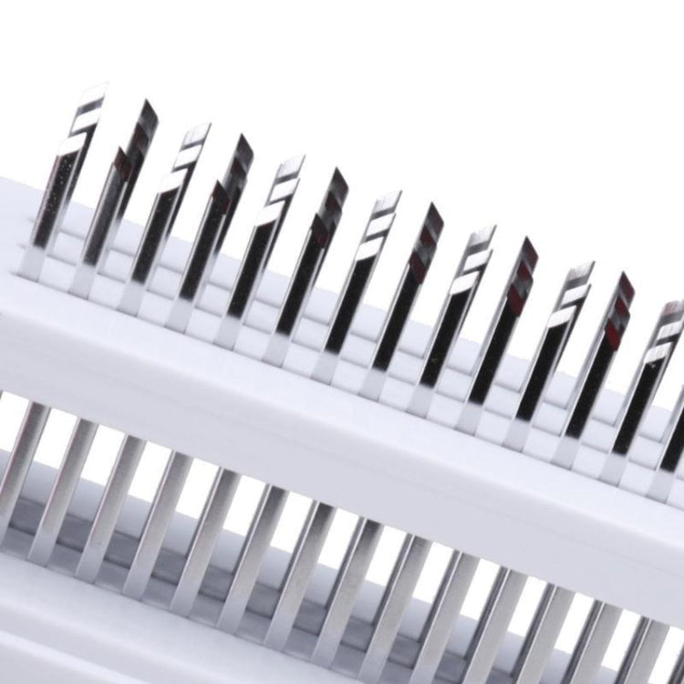 10B48 Tenderizer Pin Meat Looser 48 Pin Stainless Steel Meat Hammer(Black)