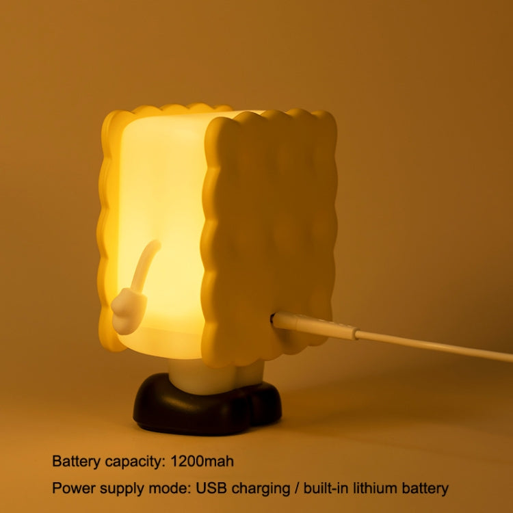 L47 Biscuit Night Light USB Ornament Bedroom Bedside With Sleeping Night Light