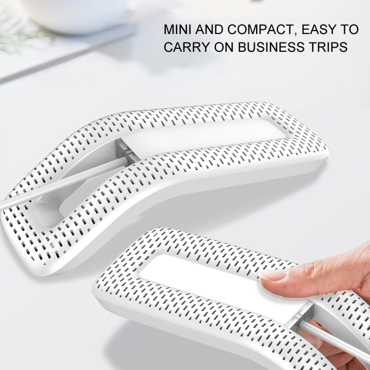 USB Shoes Boots Dryer Electric Heating Disinfect Sterilization Drying Device(White)