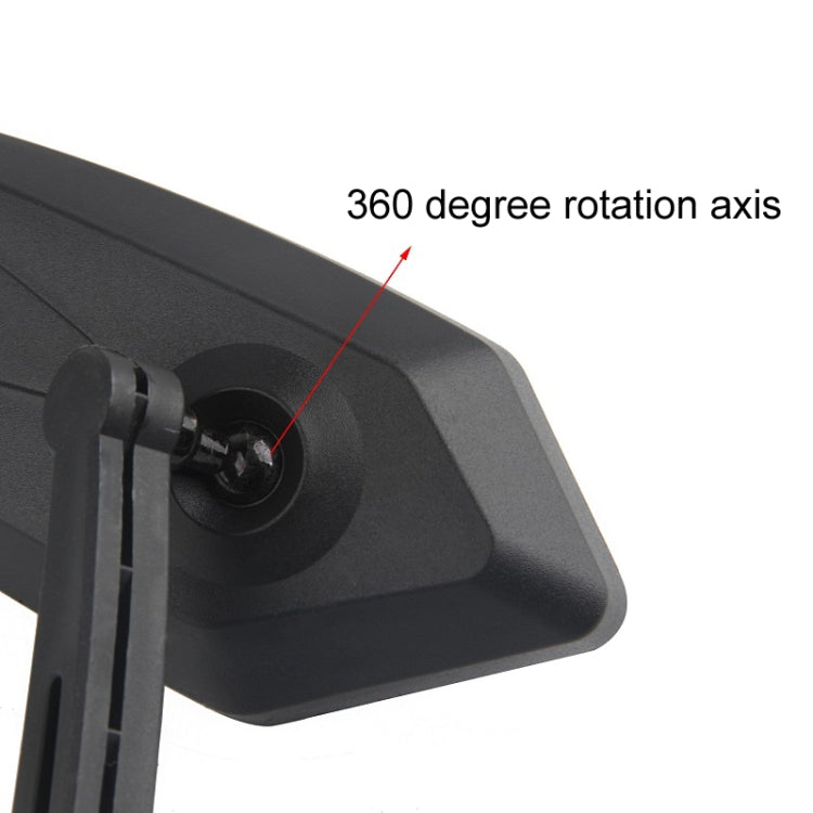 Mountain Bike High Definition Flat Reflective Rearview Mirror, Specification: Single Left
