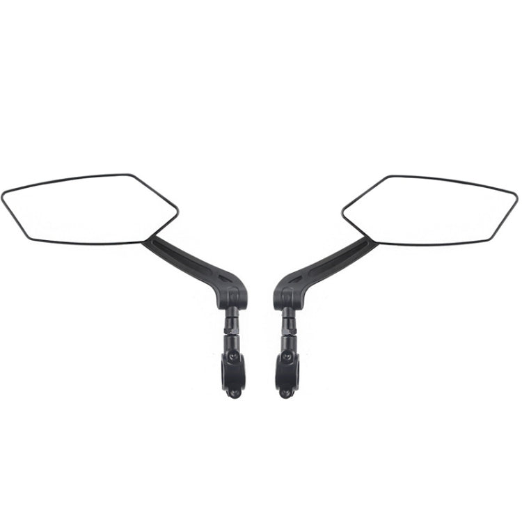 Mountain Bike High Definition Flat Reflective Rearview Mirror, Specification: 1 Pair