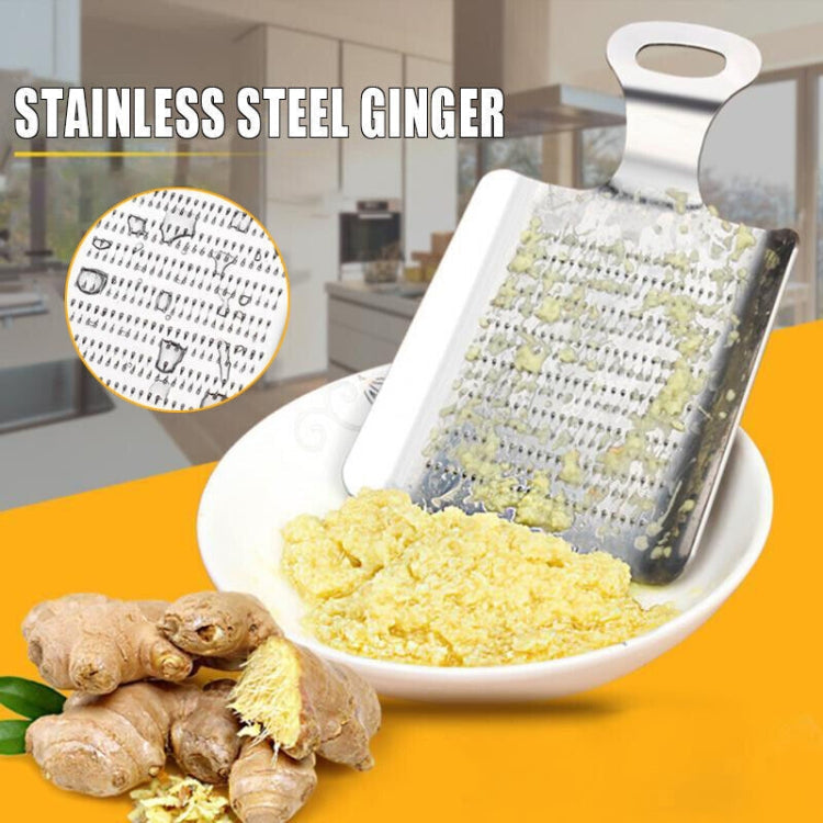 KS1001 Thicken Stainless Steel Ginger Garlic Vegetable Puree Grinder, Specification: Spoon