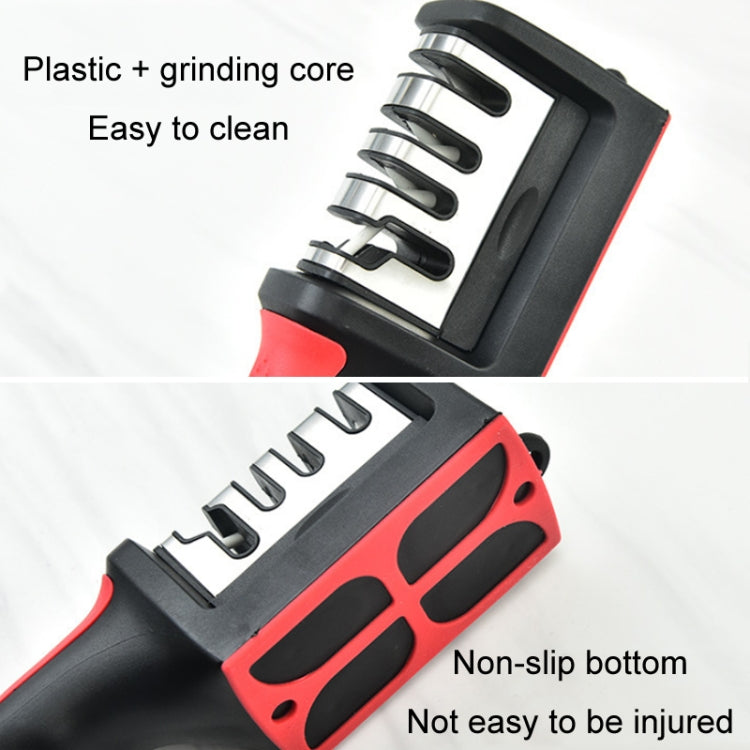 Kitchen Multifunctional Hangable Multi-segment Handheld Knife Sharpener, Specification: 3 Stage