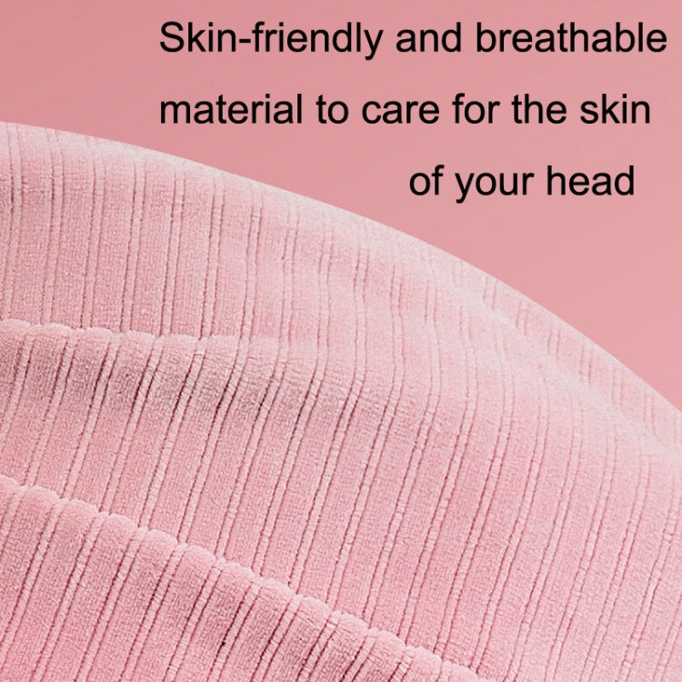 K2009 Air Wave Head Massage Device Heating Compress Airbag Home Sleep Massage Instrument(Pink)