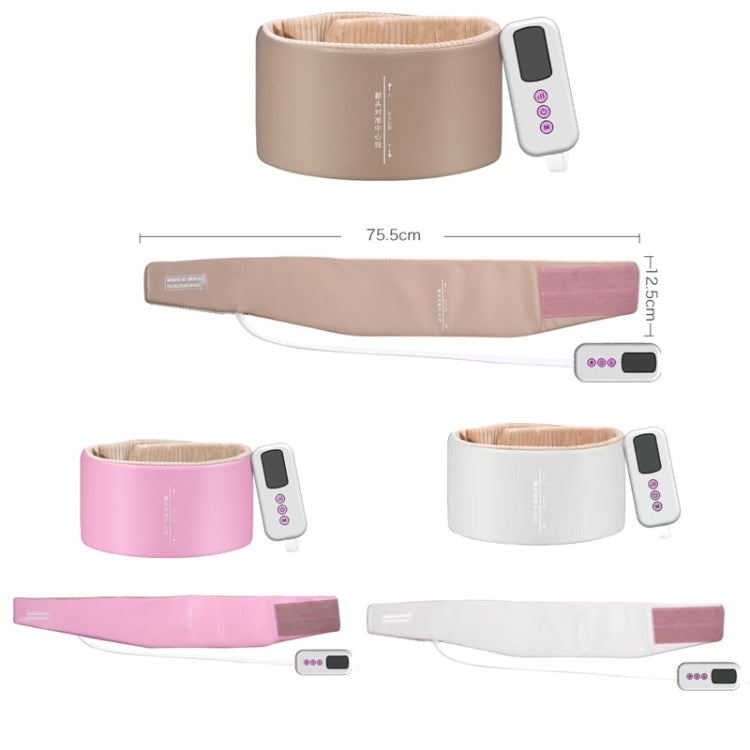 JKQ-121 Head Massager Multifunctional Hot Compress Headache Sleep Aid Head Therapy Instrument(Camel)