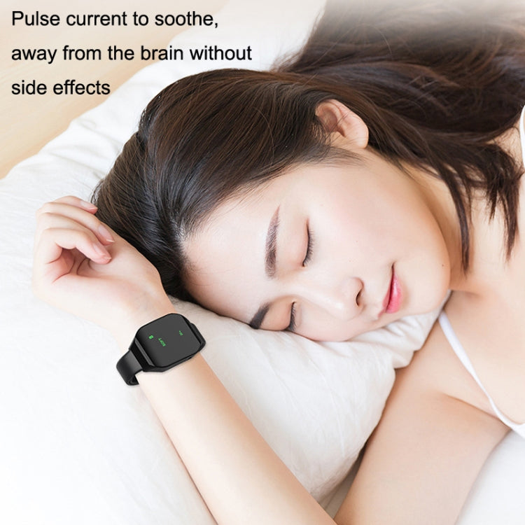 Watch Sleeping Instrument Intelligent Portable Pulse Soothing Insomnia Massage Instrument(Pink)