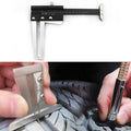 Multi-function Tire Patterns Deep Ruler Brake Disc Thickness Measuring Tools