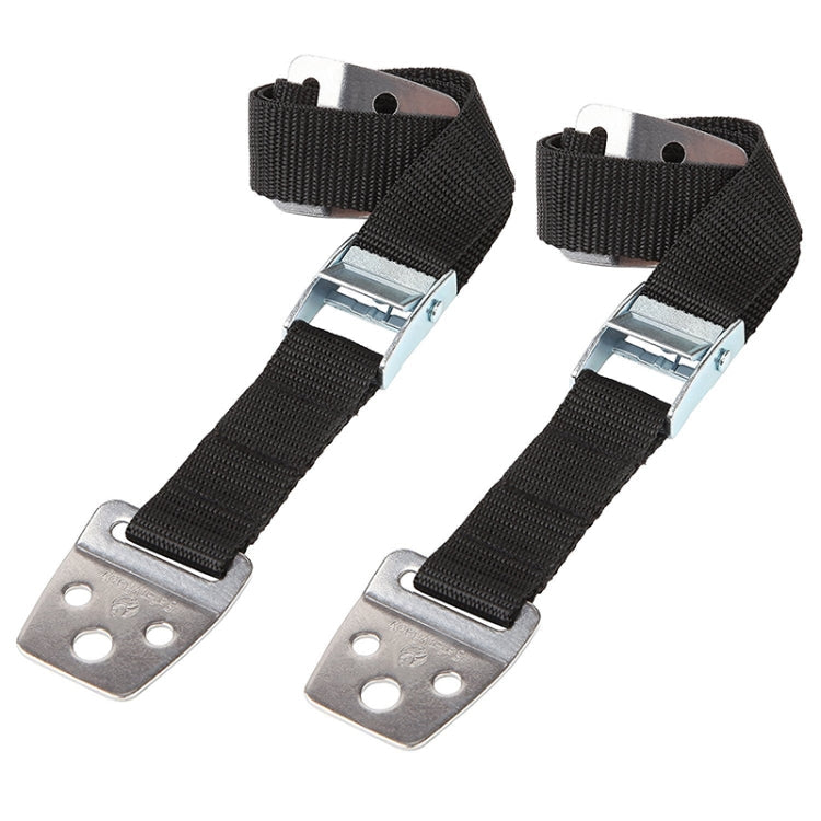 2pcs TV And Furniture Anti Tip Straps Baby Safety Lock Protection 2.5x80cm(Silver)