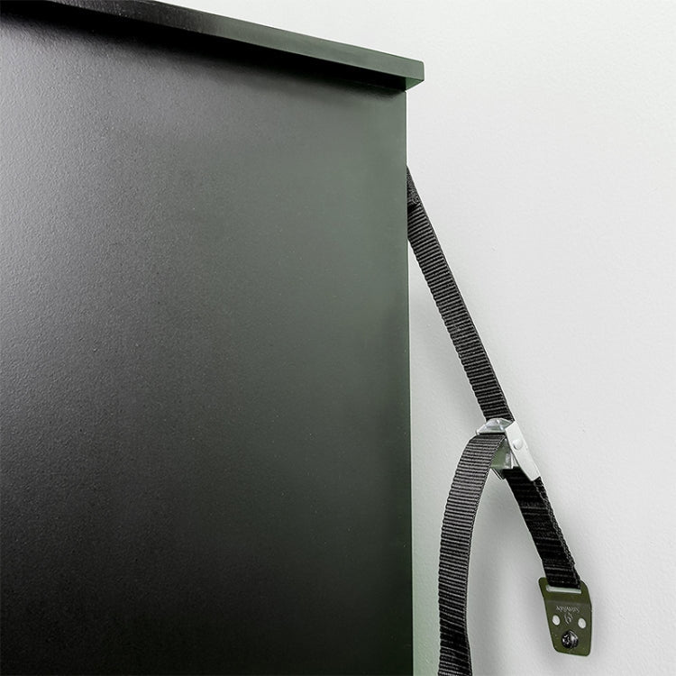 2pcs TV And Furniture Anti Tip Straps Baby Safety Lock Protection 2.5x80cm(Silver)