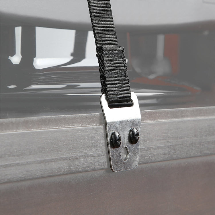 2pcs TV And Furniture Anti Tip Straps Baby Safety Lock Protection 2.5x80cm(Silver)