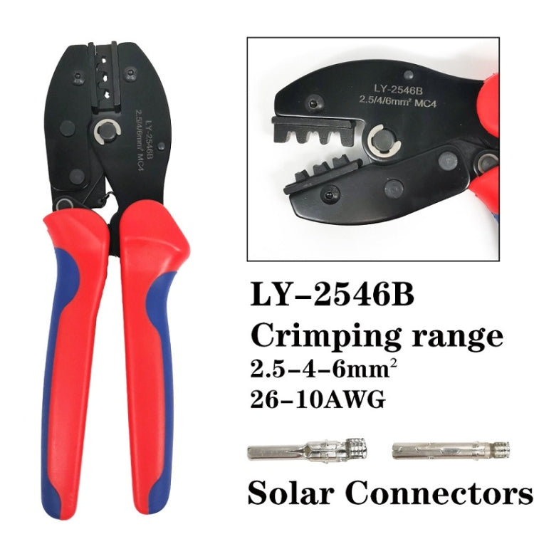 Photovoltaic Connector Crimping Pliers Solar Panel Installation Tools, Model: LY-2546b