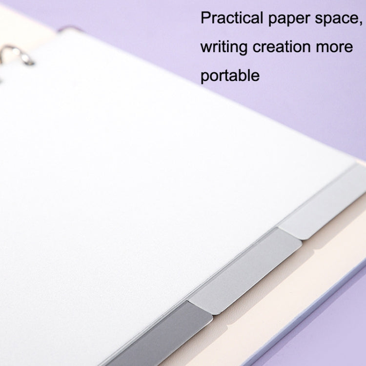 A5 Fresh And Simple Flipchart Notebook Customized Disassembly Notes(Royal Blue)