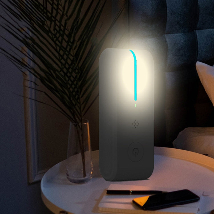 JHQ-12S Negative Ion Formaldehyde Removal Air Purifier Room Deodorizer, Spec: EU Plug(Black)