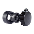 M6 Copper Nut Ant-theft Knob Motorcycle Mobile Phone Navigation Bracket Ant-theft Accessories(Black)