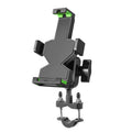 A04 Metal Motorcycle Mobile Phone Navigation Bracket Bicycle Frame Multifunctional Car Fixed Clamp(U Car Handlebar Model)