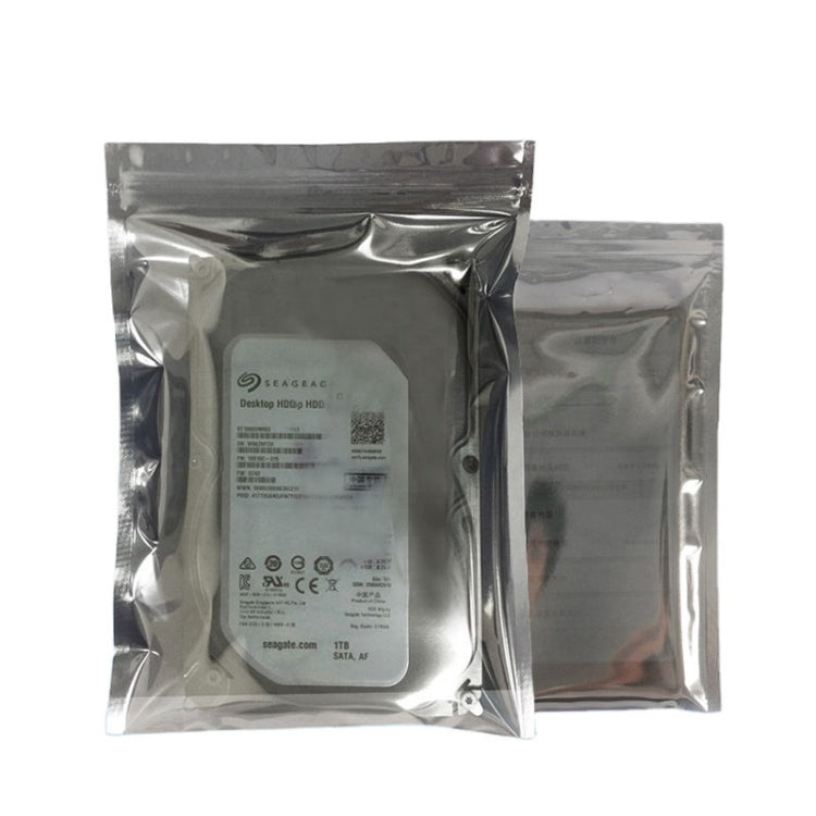 100pcs / Pack 10x20cm Anti-static Shielding Bag Hard Disk Insulation Bag Electronic Plastic Motherboard Packaging Bag