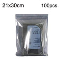 100pcs/pack 21x30cm Anti-static Shielding Bag Hard Disk Insulation Bag Electronic Plastic Motherboard Packaging Bag