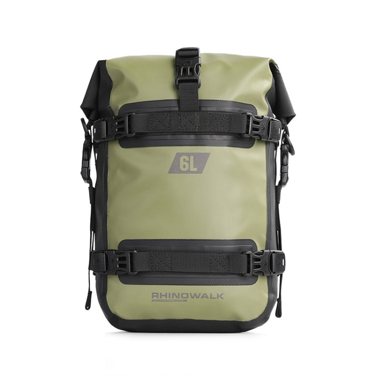 Rhinowalk MT2206 6L Waterproof Motorcycle Bumper Bag Outdoor Riding Bag(Green)