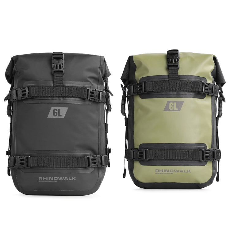 Rhinowalk MT2206 6L Waterproof Motorcycle Bumper Bag Outdoor Riding Bag(Green)