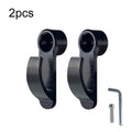 2pcs Motorcycle Modified Helmet Hook Scooter Side Storage Hook(Black)