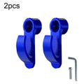 2pcs Motorcycle Modified Helmet Hook Scooter Side Storage Hook(Blue)