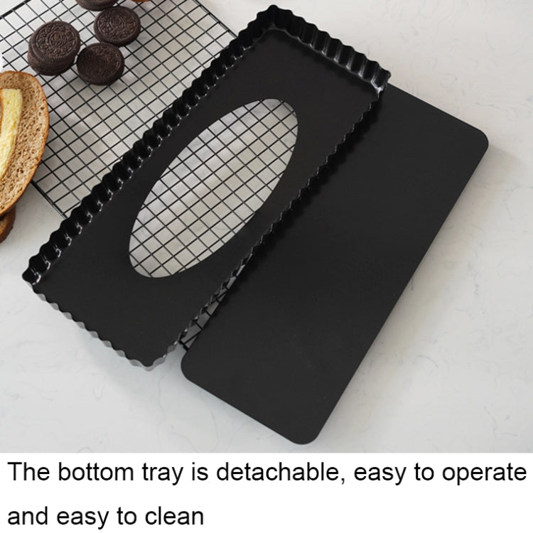 BM1026 14 inch Rectangular Toast Bread Pan Kitchen Ripple Cake Mold