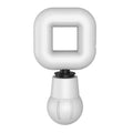 TS201 Square Muscle Relaxation Wireless Fascia Gun Mini Adjustable Portable Massager(White)