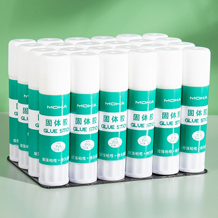 24pcs 8g MOKA Solid Glue Student Stationery Children Handmade Solid Glue Stick