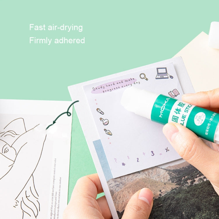 12pcs 21g MOKA Solid Glue Student Stationery Children Handmade Solid Glue Stick