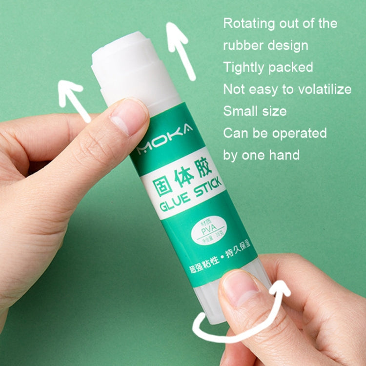 12pcs 36g MOKA Solid Glue Student Stationery Children Handmade Solid Glue Stick