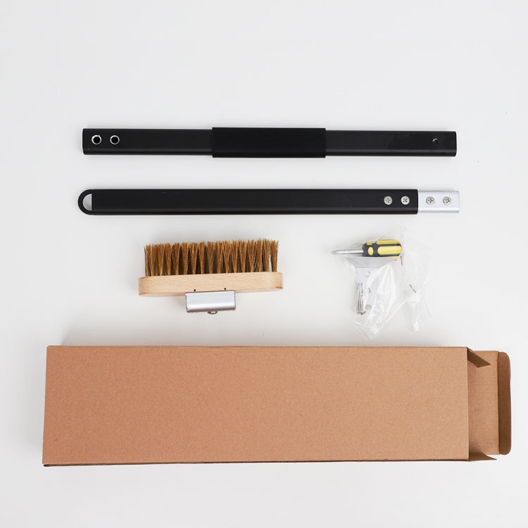 Thickened Oven Brush Home Transfer Shovel Oven Brush(40cm Alloy Handle)