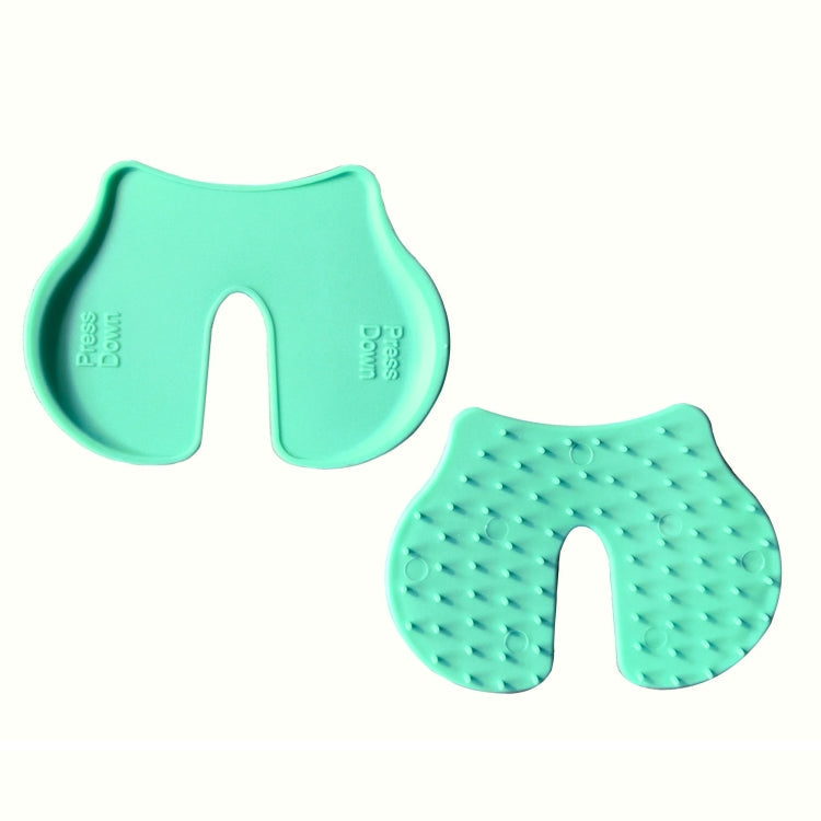 4pcs/set Injection Aid Tablet Press Firmly Can Relieve Pain Pain Blocker Device(Light Green)