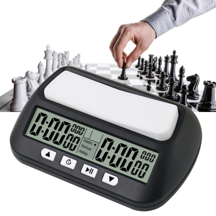 YS YS-902 Chess Timer Chess Clock for Go Tournament(Yellow English Version)