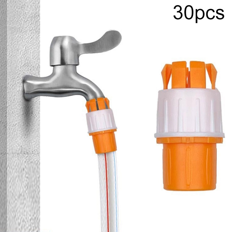 30pcs Faucet Connector Hose To Hard Tube Quick Connector(Large)