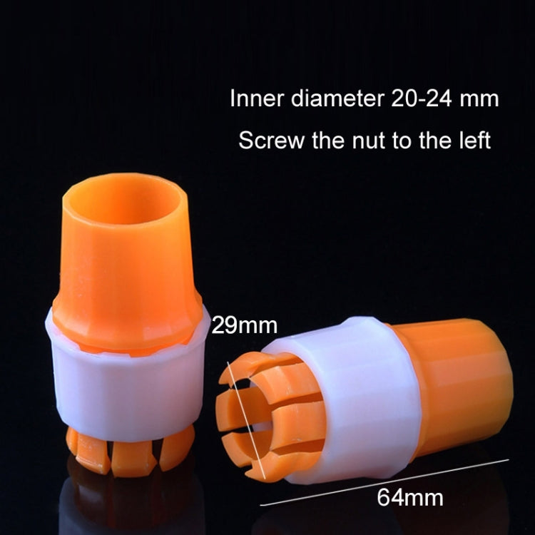 30pcs Faucet Connector Hose To Hard Tube Quick Connector(Large)