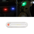 Motorcycle Electric Car Anti-Rear Collision Solar Strobe Warning Light, Specification: Colorful Light