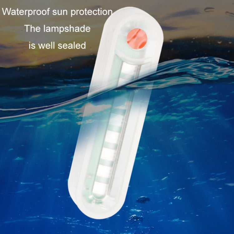 Motorcycle Electric Car Anti-Rear Collision Solar Strobe Warning Light, Specification: Colorful Light