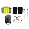 Remote Control LED Car Modified Electric Car Warning Tail Light, Specification: 1 Light+1 RC