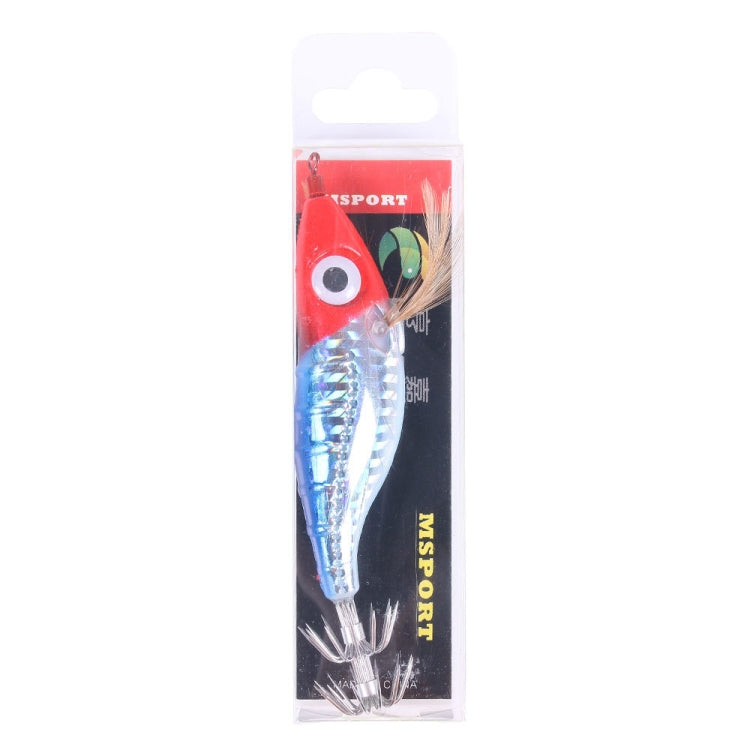 HENGJIA SJ023 Luminous Horizontal Shrimp Squid Hook Bionic Bait, Size: 10cm 9g(3)