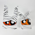 50pcs /Pack Halloween Packaging Bags Candy Snacks Treat Bags, Size: 13.5x22cm(Little Zombie)